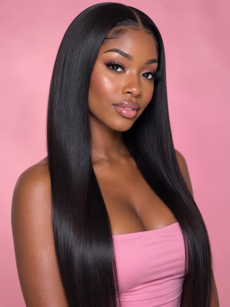 Straight hair